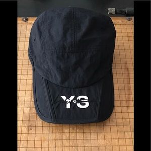 Y3 Foldable Black cap